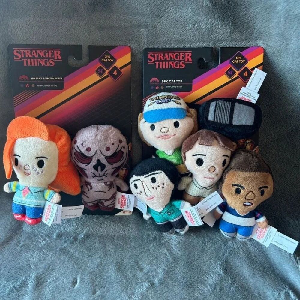 Netflix Stranger things Cat toy/ plush pack # 109